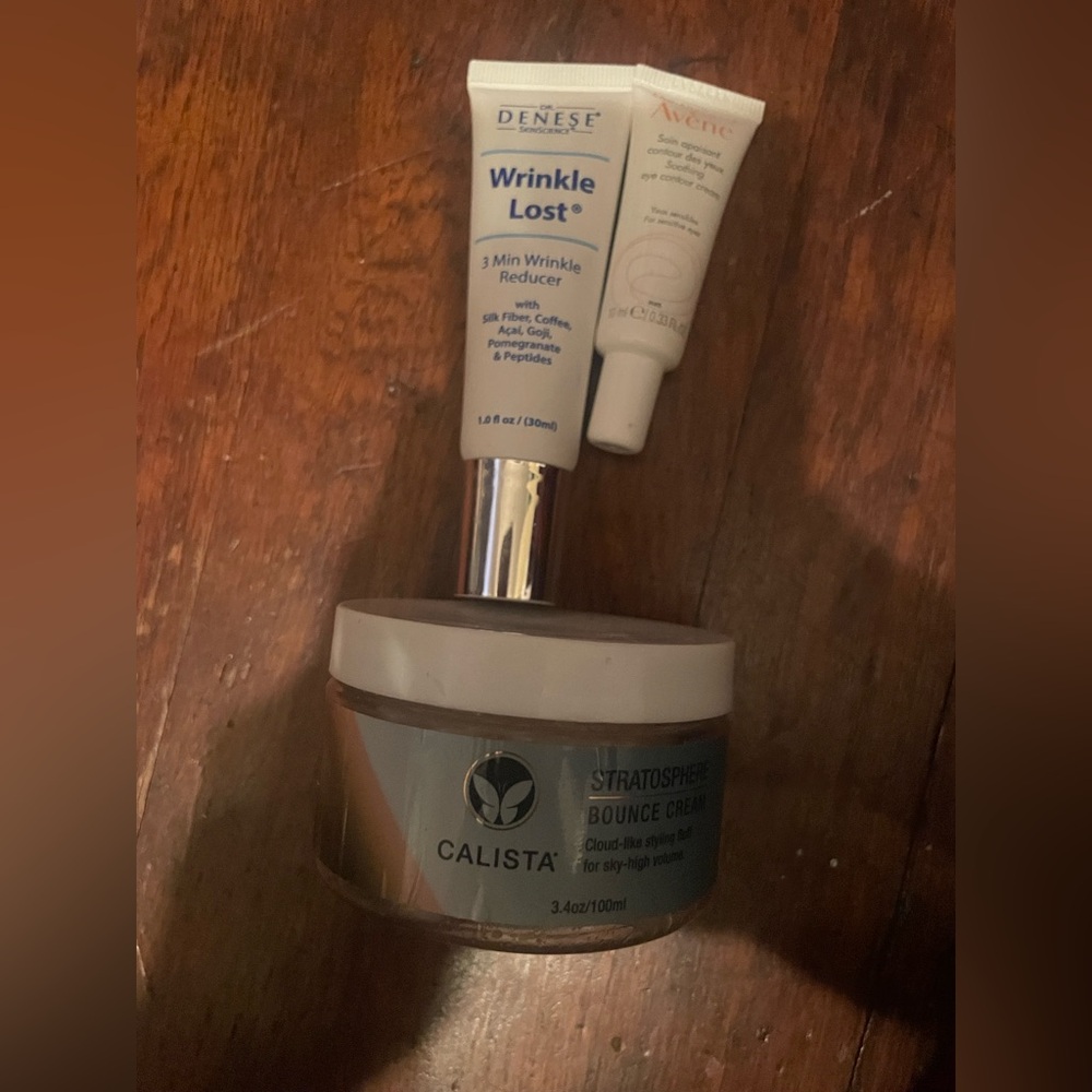 3 pc DR DENESE SKINSCIENCE Wrinkle Lost Cream - Calista bounce cream and Avenue